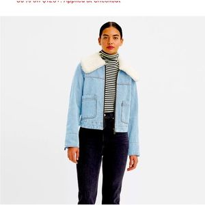 RETRO SHERPA TRUCKER JACKET